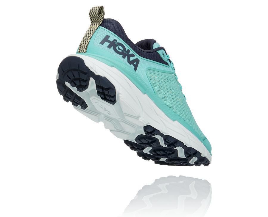 Hoka Australia One One Challenger ATR 6 - Womens Trail Shoes Blue/White - ZAKUO-1745